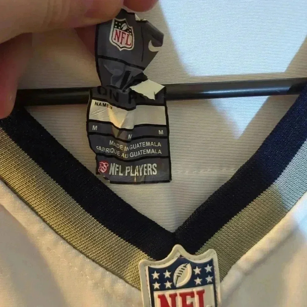 NFL White and Blue Men's Jersey - Picture 5 of 6